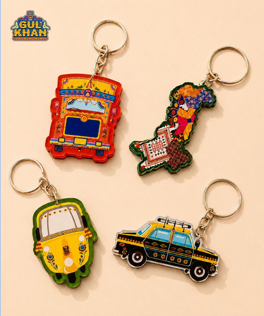Truck Art Keychains