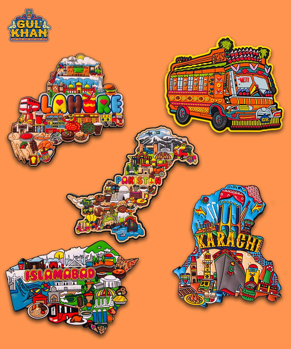 City Fridge Magnets