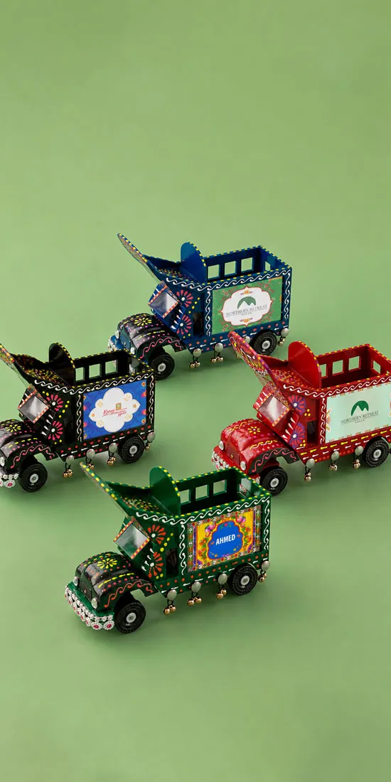 Hand-Painted Truck Models