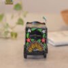 View image 2 of Hand Painted Rickshaw Decor for Premium Corporate Gifting