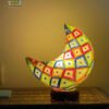 View image 3 of Premium Camel Skin Lamps – Hand Painted Traditional Truck Art