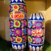 View image 1 of Premium Camel Skin Lamps – Hand Painted Traditional Truck Art
