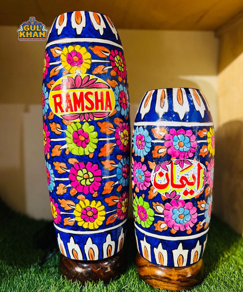 Premium Camel Skin Lamps – Hand Painted Traditional Truck Art