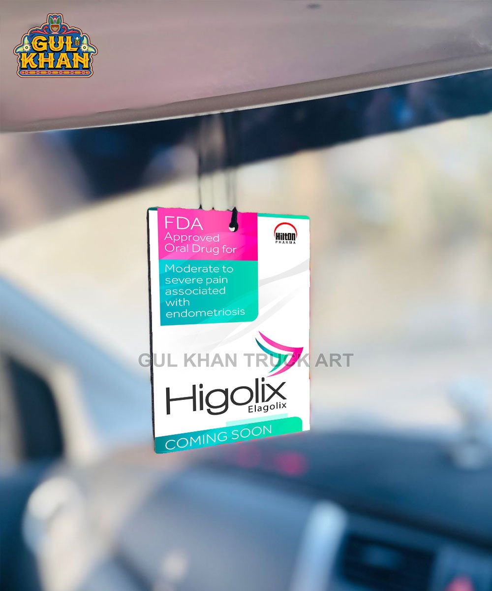 Customized Car Hangings for Brand Visibility & Promotional Gifting